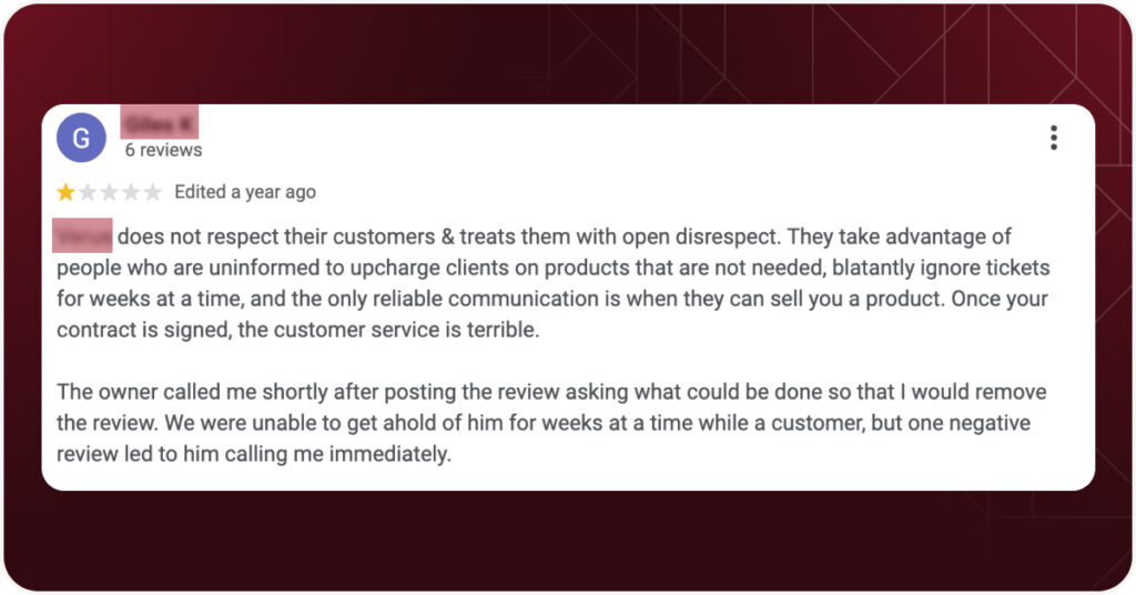 Poor Support As A Result Of Msp Acquisition News Negative Reviews Filed After Msp Acquisition News
