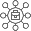 Private Foundations White Icon